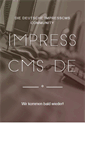 Mobile Screenshot of impresscms.de